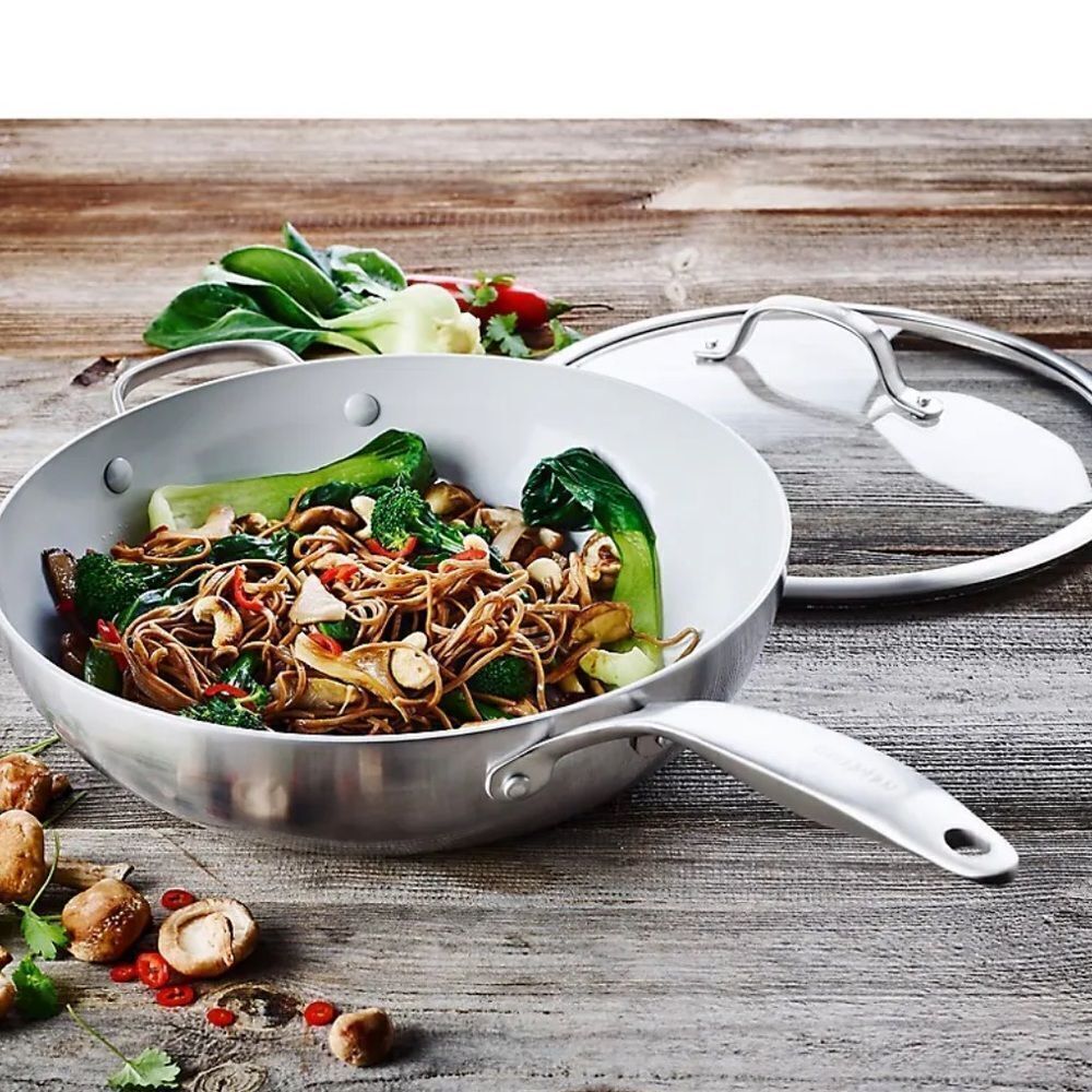 GreenPan

Venice Pro Ceramic Non-Stick 4.7 L Wok With Lid